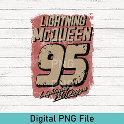 retro lightning mcqueen png, disney cars digital png, disney car pixar png, cars theme birthday png, cars character png