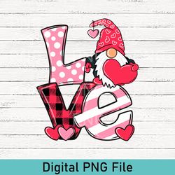 valentine gnome png, love gnome png, valentines day png, valentine's png, couple png, gifts for her, leopard l