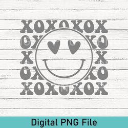 love happy face png, xoxo png, love heart png, heart eyes happy face, heart png, smile png, valentines day png, valentin