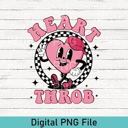 cute heart throb png, retro valentine png, kids valentine png, mini valentine png, groovy valentine png, trendy xoxo png