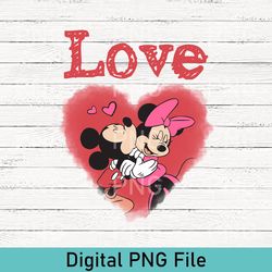 vintage mickey and minnie png, disney valentines day png, disney valentine's day png, mickey minnie valentines day png