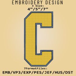 ncaa coppin state eagles logo, ncaa embroidery design, coppin state eagles, embroidery files, machine embroider pattern