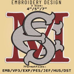 maryland eastern shore hawks ncaa logo, embroidery design, shore hawks ncaa, embroidery files, machine embroider pattern
