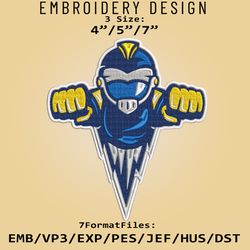 ncaa toledo rockets logo, embroidery design ncaa, toledo rockets, embroidery files, machine embroider pattern