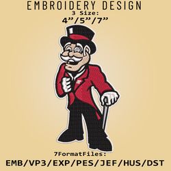 austin peay governors logo ncaa, embroidery design ncaa, austin peay, embroidery files, machine embroider pattern