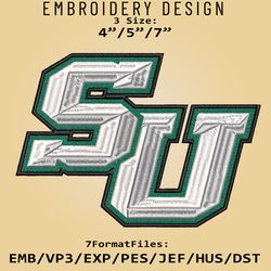 stetson hatters ncaa logo, embroidery design ncaa, stetson hatters, embroidery files, machine embroider pattern