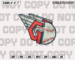 cleveland guardians primary logo embroidery designs,mlb logo embroidery design,mlb machine embroidery pattern