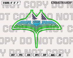 tampa bay rays cap logo embroidery designs,mlb logo embroidery design,mlb machine embroidery pattern