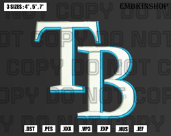 tampa bay rays cap logos embroidery designs,mlb logo embroidery design,mlb machine embroidery pattern