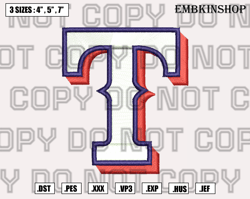 texas rangers cap logos embroidery designs,mlb logo embroidery design,mlb machine embroidery pattern