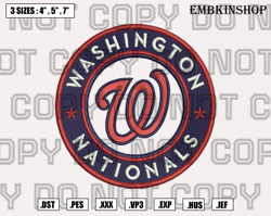 washington nationals logo embroidery designs,mlb logo embroidery design,mlb machine embroidery pattern