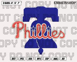 philadelphia phillies logo embroidery design,mlb logo embroidery design,mlb machine embroidery pattern