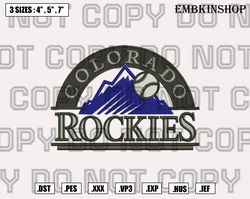 colorado rockies alternate logo embroidery designs,mlb logo embroidery design,mlb machine embroidery pattern