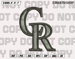colorado rockies logo embroidery designs,mlb logo embroidery design,mlb machine embroidery pattern