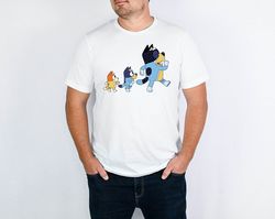 bluey family shirt, disney dad shirt, bingo shirt, bluey shirt, bandit shirt, fathers day shirt, gift for dad, best dad