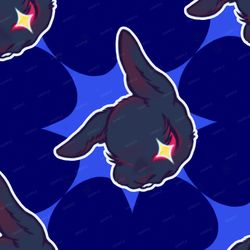 cartoon rabbit 24 tileable repeating pattern