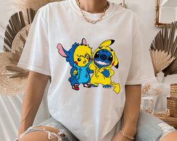 disney stitch shirt, cute stitch friends matching costume shirt, lilo and stitch disneyland family gift unisex adult t-s