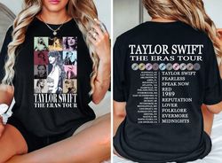 the eras tour concert shirt two sideds, taylor swiftie sweatshirt, ts merch shirt, eras tour concert hoodie, swiftie shi