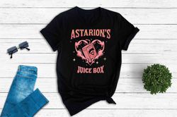 funny astarion game fan juice box t shirt, dungeon master sweatshirt, dungeon and dragon hoodie, goose astarion honk fun