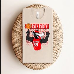 retro nc state wolfpack basketball pack party shirt