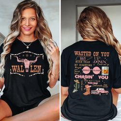 wallen shirt, wallen bullhead shirt, wallen t-shirt, wallen westerns gift, wallen western t-shirt