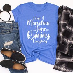 i had a marvelous time ruining everything shirt, folklore inspired graphic tee, sage, taylor swift, tay swift fan wear