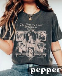 vintage y2k - taylor the tortured poets department comfort colors shirt, ts new album, gift for swiftie fan, ts new albu