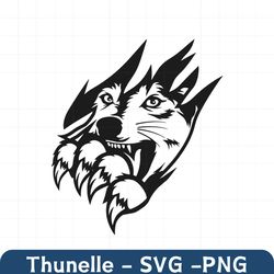 wolf scratch svg | claw scratch svg | wolf claw svg | wolf svg | wolf decals | wolfanimal svg | animal scratch | wolf pn