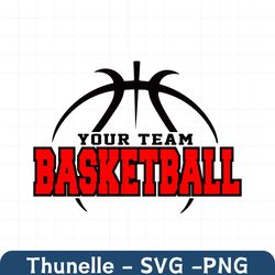 basketball outline download file basketball svg dxf eps png studio3 diy shirt design basketball team digital cut file fo