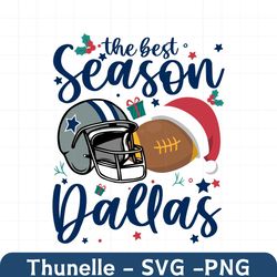 the best season dallas christmas svg digital download