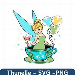 tinkerbell mickey ear balloon disney svg