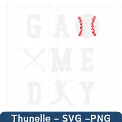 retro game day baseball vibes svg