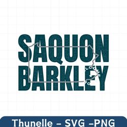 saquon barkley welcome home philadelphia eagles svg