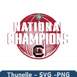 national champions south carolina gamecocks basketball svg