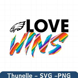 philadelphia eagles love wins svg