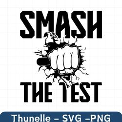 smash the test fists testing day png