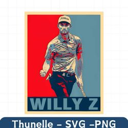 retro willy z golfer will zalatoris png