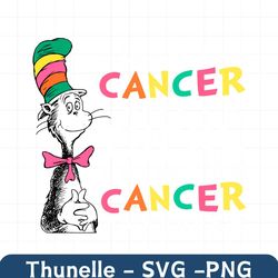 i do not like cancer here or there svg