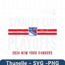 2024 stanley cup playoffs new york rangers svg