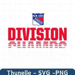 division champs new york rangers hockey svg
