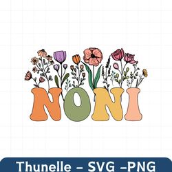 noni floral png noni png for sublimation instant download