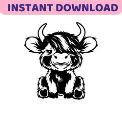 cute cow sitting svg png 2 | cow svg | farm animal svg | farm cow svg | cute cow face svg | farm svg | baby cow svg | gi