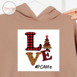 love pcalife christmas svg, christmas svg, xmas svg, merry christmas, christmas gift, christmas 2020, christmas tree svg