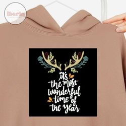 its the most wonderful time of ther year svg, christmas svg, xmas svg, funny christmas svg, christmas gift, reindeer svg