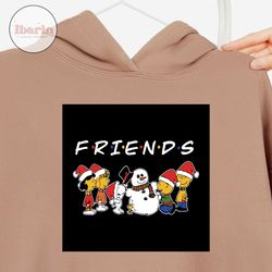 christmas charlie brown friends svg, christmas svg, xmas svg, christmas gift, merry christmas, friends svg, christmas fr