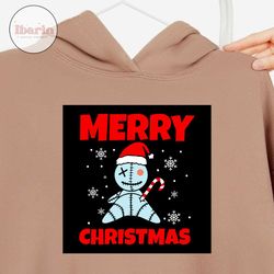 merry christmas voodoo doll svg, christmas svg, xmas svg, christmas gift, merry christmas, voodoo doll, voodoo svg, doll