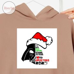 stay safe first pademic christmas 2020 svg, christmas svg, xmas svg, christmas gift, merry christmas, darth vader svg, s