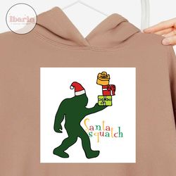 santaquatch christmas svg, christmas svg, xmas svg, christmas gift, merry christmas, santaquatch svg, santa claus, bigfo