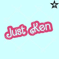 just ken svg, just ken barbie svg, barbie font svg, barbie retro groovy svg