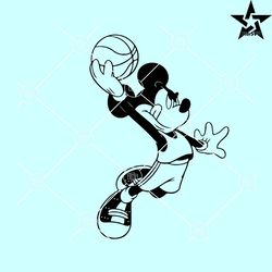 mickey mouse basketball svg, basketball mickey svg, mickey mouse basketball player svg